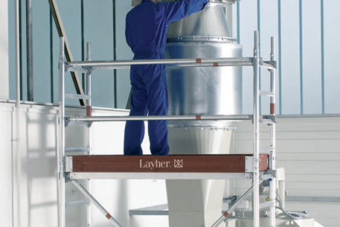 Мобилни скелета Layher – Правилното решение за всяка задача. Алуминиева кула UNI LIGHT