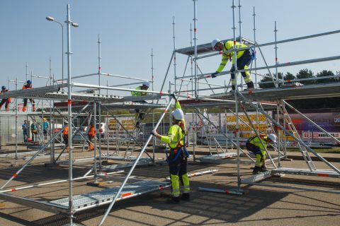 Международно Състезание по монтаж на скеле – International Scaffolders Championship